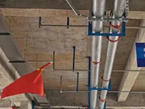 静海管廊支架的安装方法